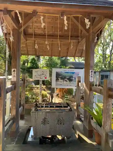 思金神社の手水舎