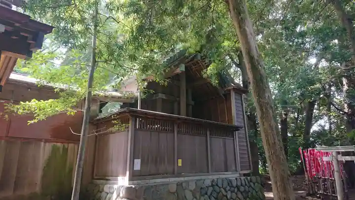 鶴嶺八幡宮の本殿・本堂