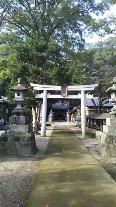 古宮神社の鳥居