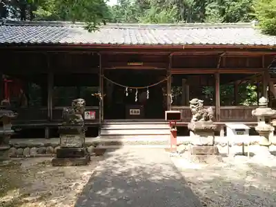 日吉神社の本殿・本堂