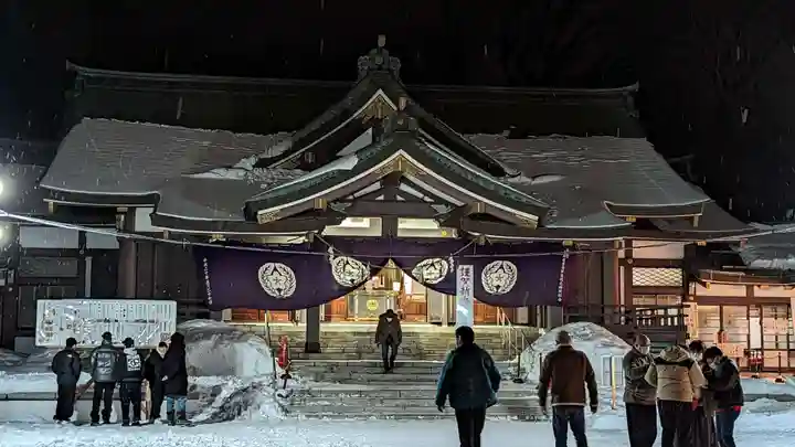 札幌護國神社の初詣