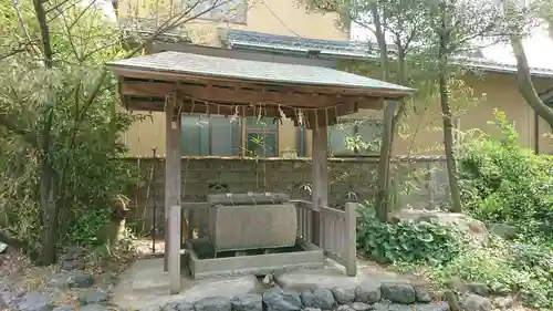 新潟大神宮の手水舎