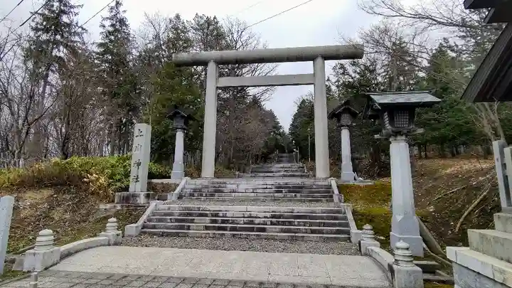 上川神社の鳥居