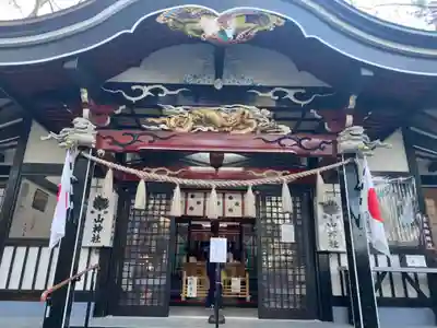 新屋山神社の本殿・本堂