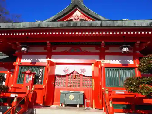 足利織姫神社の本殿・本堂