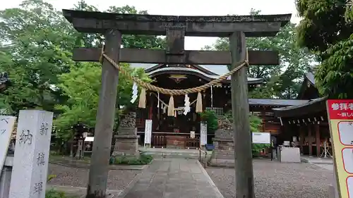 行田八幡神社の鳥居