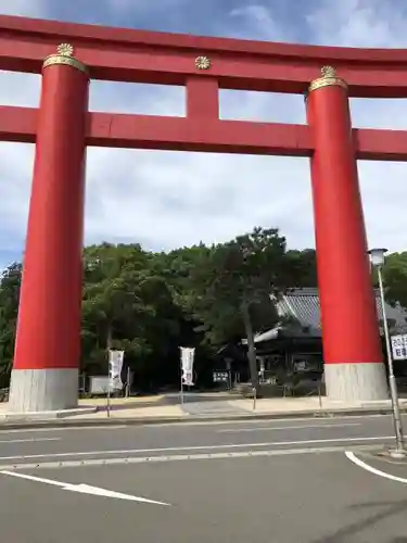 自凝島神社の鳥居