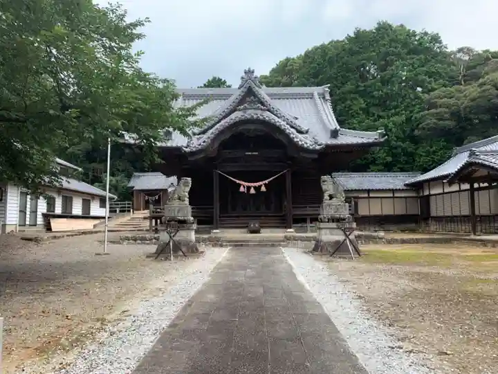 八幡社の本殿・本堂