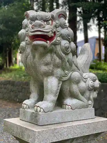 浅間神社の狛犬