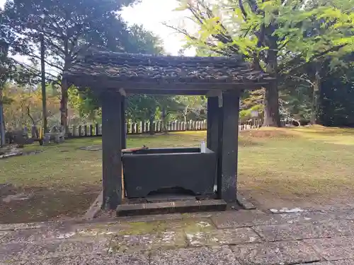 末廣神社の手水舎