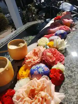 諏訪神社の手水舎