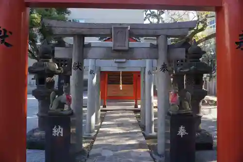 警固神社の鳥居