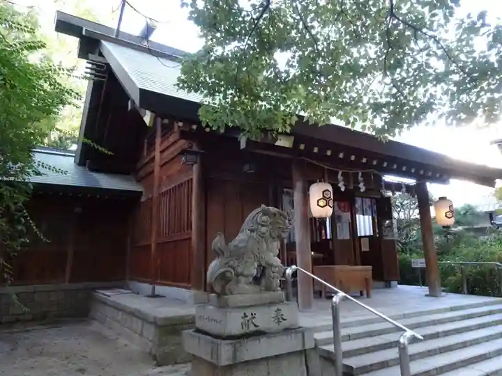 三篠神社の本殿・本堂