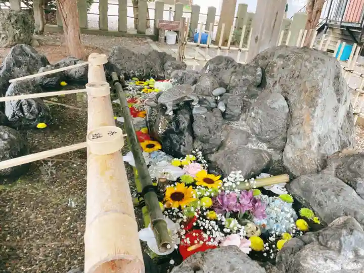 湯倉神社の手水舎