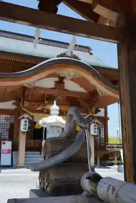 岩国白蛇神社の手水舎