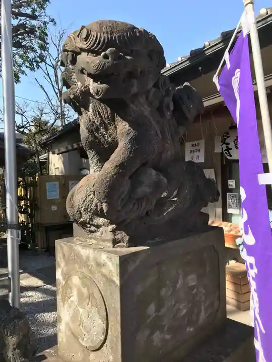 蛇窪神社の狛犬