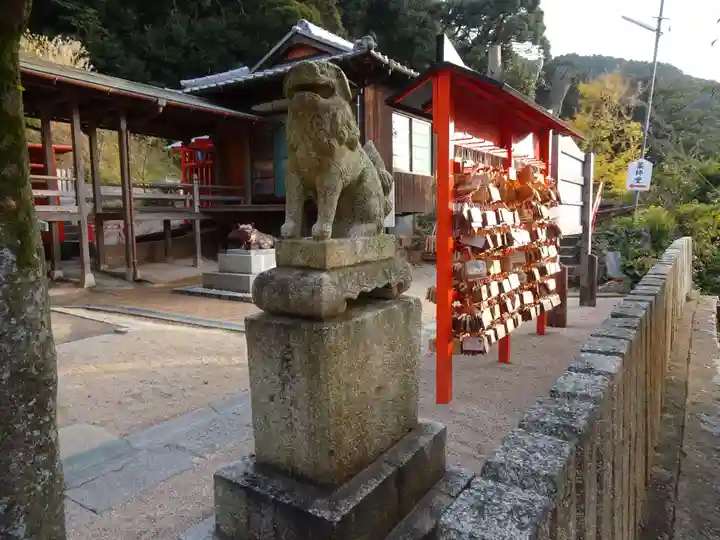 足立山妙見宮(御祖神社)の狛犬
