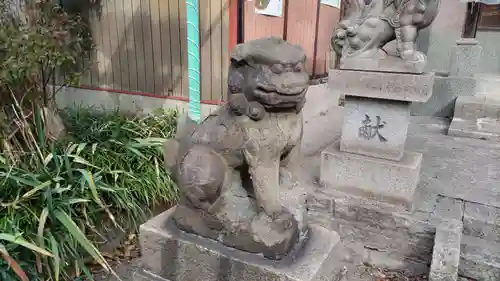 福住吉神社の狛犬