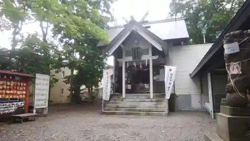 星置神社の本殿