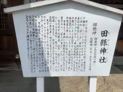 田縣神社の歴史