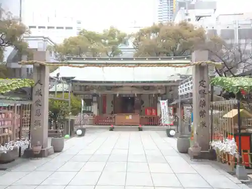 露天神社（お初天神）の本殿