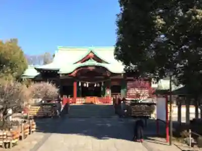 亀戸天神社の本殿・本堂