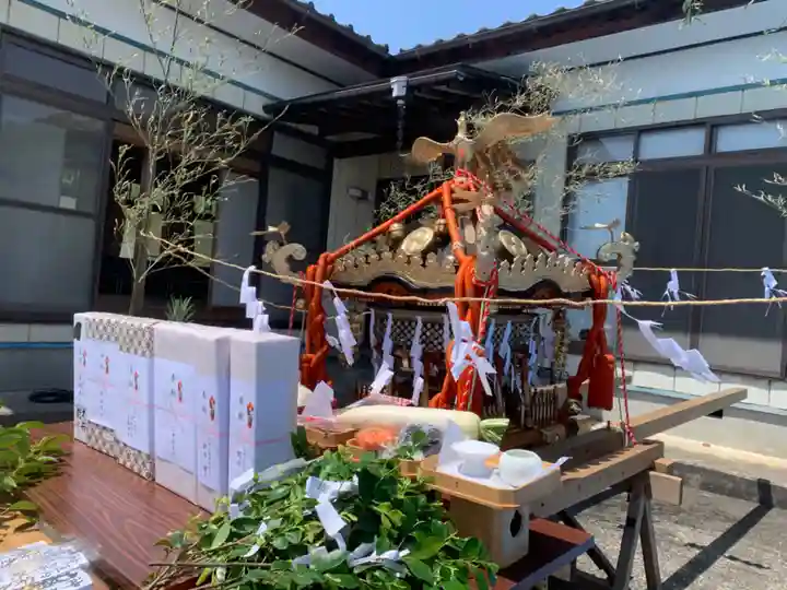 立鉾鹿島神社のお祭り