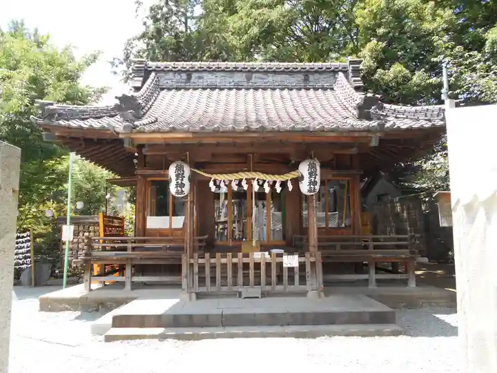 川越熊野神社の本殿・本堂