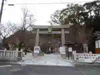 日峯神社の鳥居