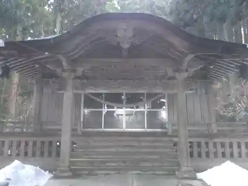 銀杏山神社の本殿