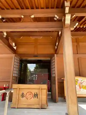 於菊稲荷神社の本殿・本堂