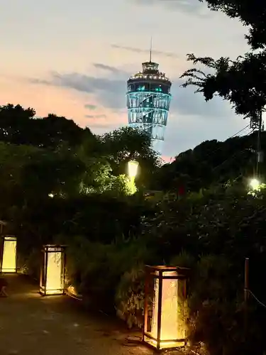 江島神社の景色