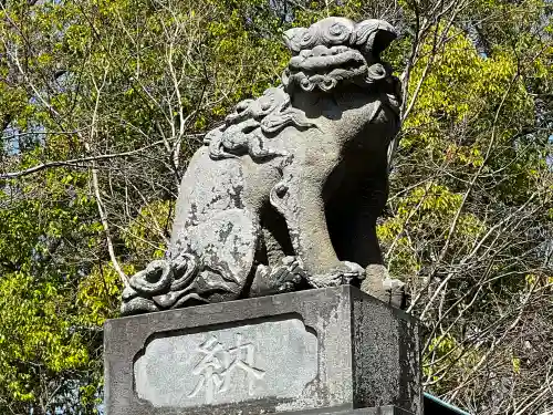 甲斐総社八幡神社の狛犬