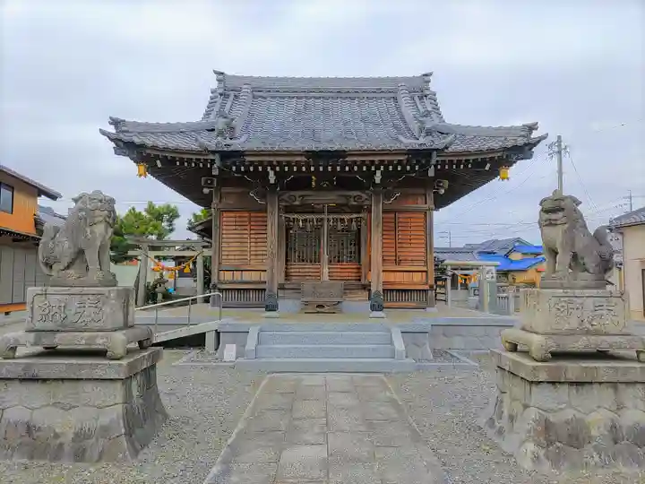 井内八幡宮の本殿・本堂