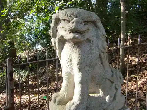 浅間神社の狛犬