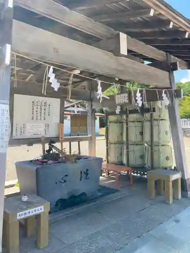 樽前山神社の手水舎