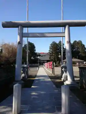 本村神明社の鳥居
