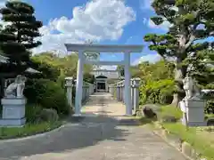 比佐豆知神社の鳥居