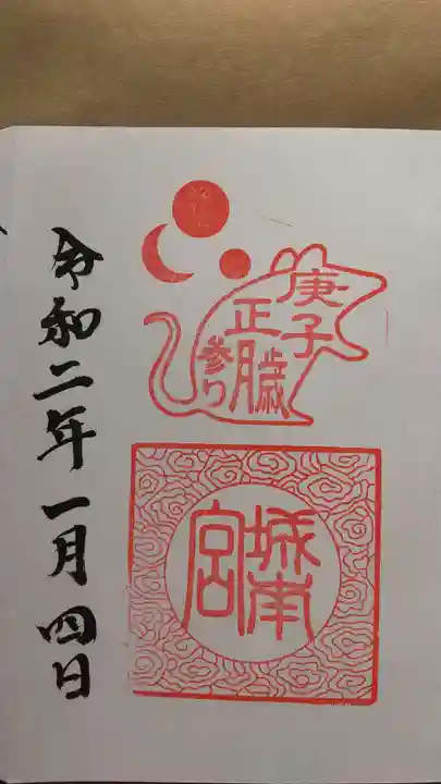 城南宮の御朱印