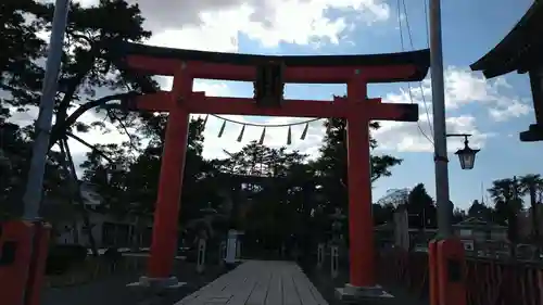 竹駒神社の鳥居