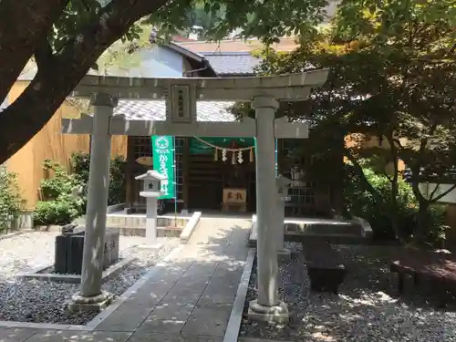 加恵留神社の鳥居