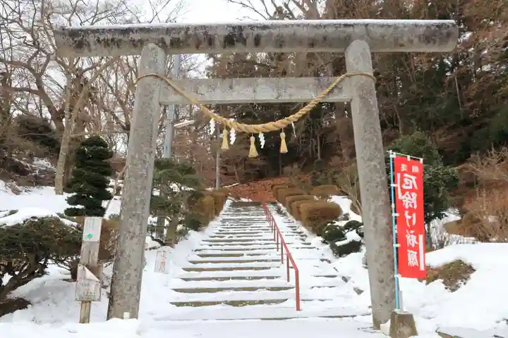 三春大神宮の鳥居