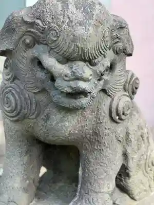 青砥神社の狛犬