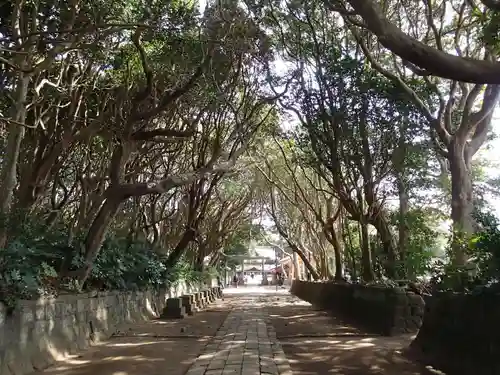 酒列磯前神社の景色