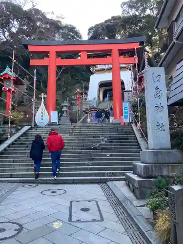 江島神社の鳥居