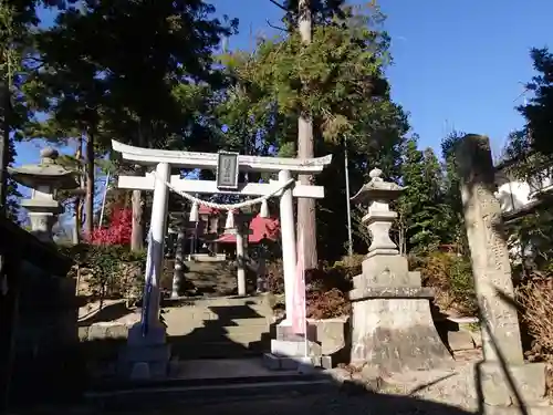 隠津島神社の鳥居