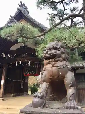 観音寺（世田谷山観音寺）の狛犬