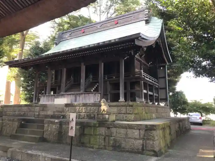 髙部屋神社の本殿・本堂