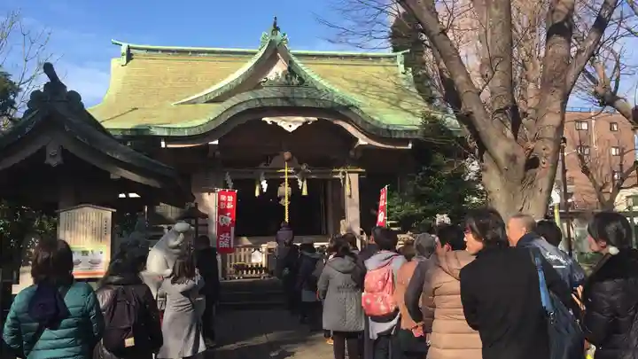 戸部杉山神社の本殿・本堂