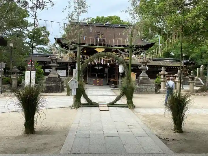藤森神社の本殿・本堂